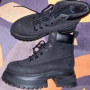 Rare platform Timberland boots